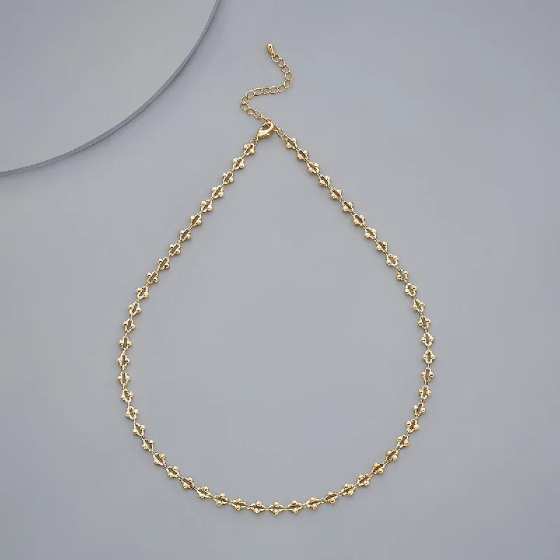 Simple silver necklace for women-Trendy Chain 171367