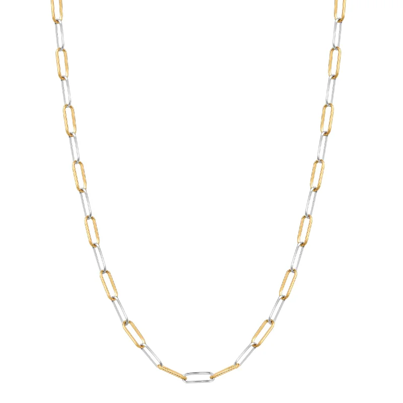 Layered diamond necklace for women-Alora Chain Gold/Silver