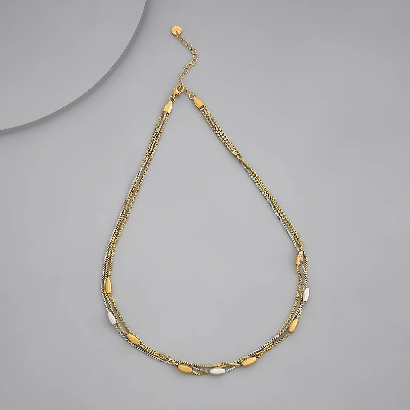 Simple chain necklace for women-Trendy Necklace 172017