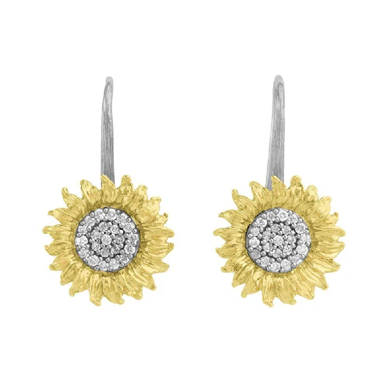 Trendy earrings for women-Vincent Earrings with Diamonds