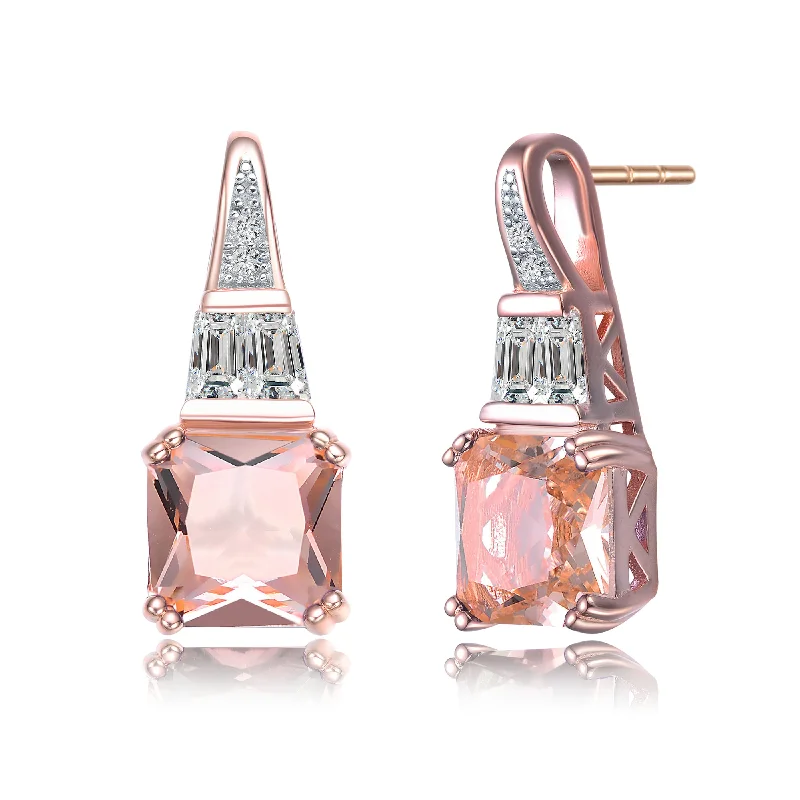 Multi-layer earrings for women-Renée Champagne Dangle Earrings