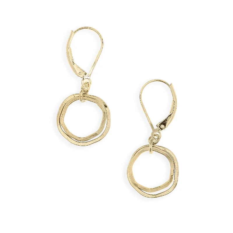 Luxury pearl earrings for women-mini simple caldera earrings