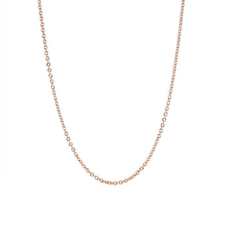 Gold necklace for women-Kate Chain Rose Gold