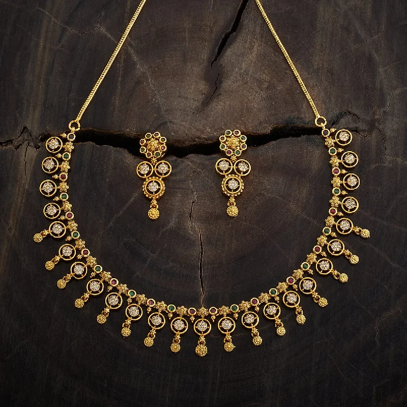 Choker necklace for women-Antique Necklace 170561