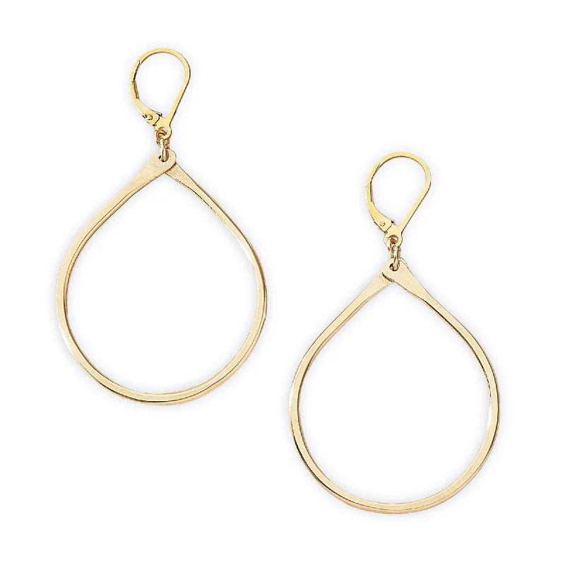 Huggie earrings for women-heavy drop earrings