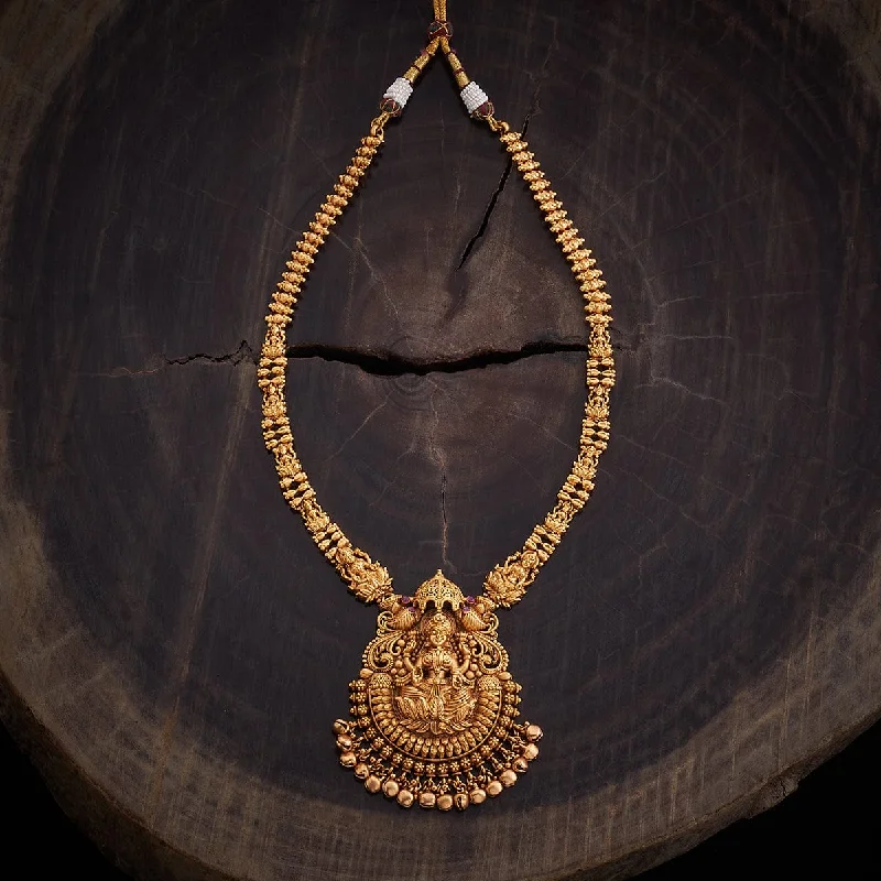 Gold charm necklace for women-Antique Necklace 167512