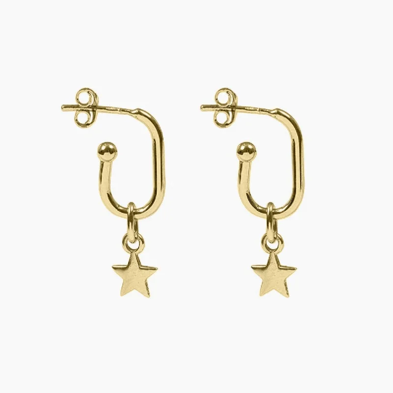 Fashionable earrings for women-Roma Star Earrings (Gold)