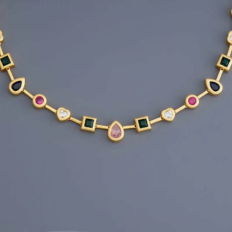 Custom gold necklace for women-Trendy Necklace 180203