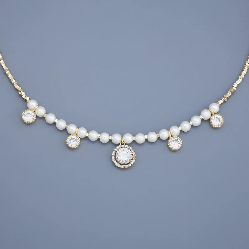 Diamond eternity necklace for women-Trendy Necklace 180376