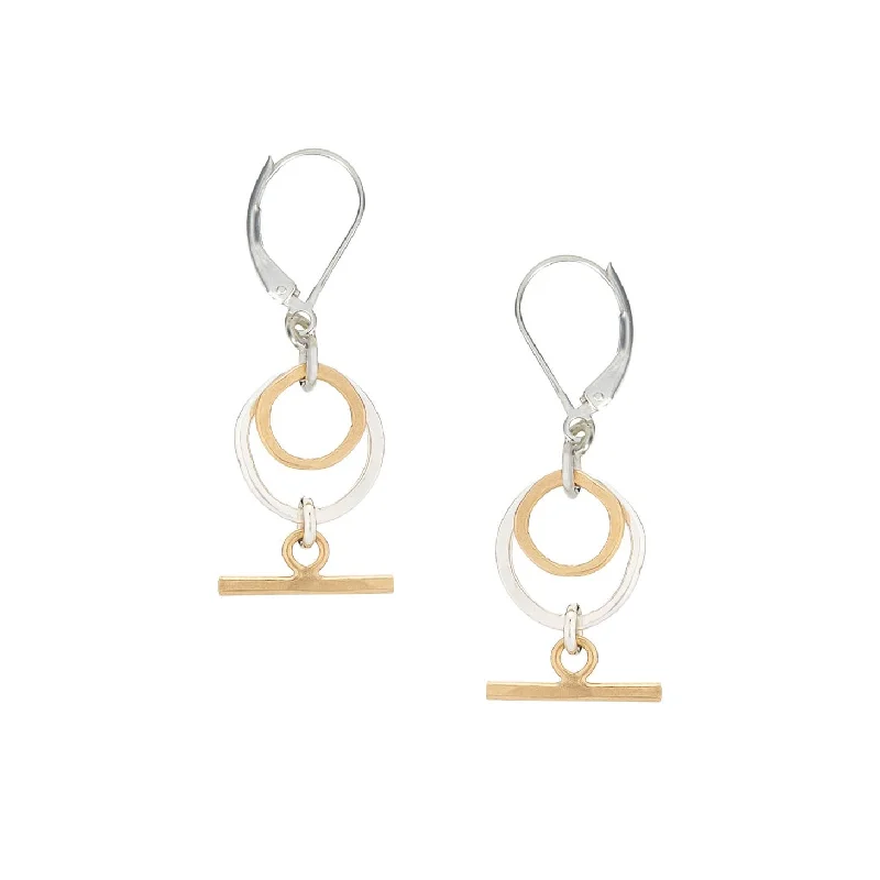 Silver hoop earrings for women-Sprite Earrings