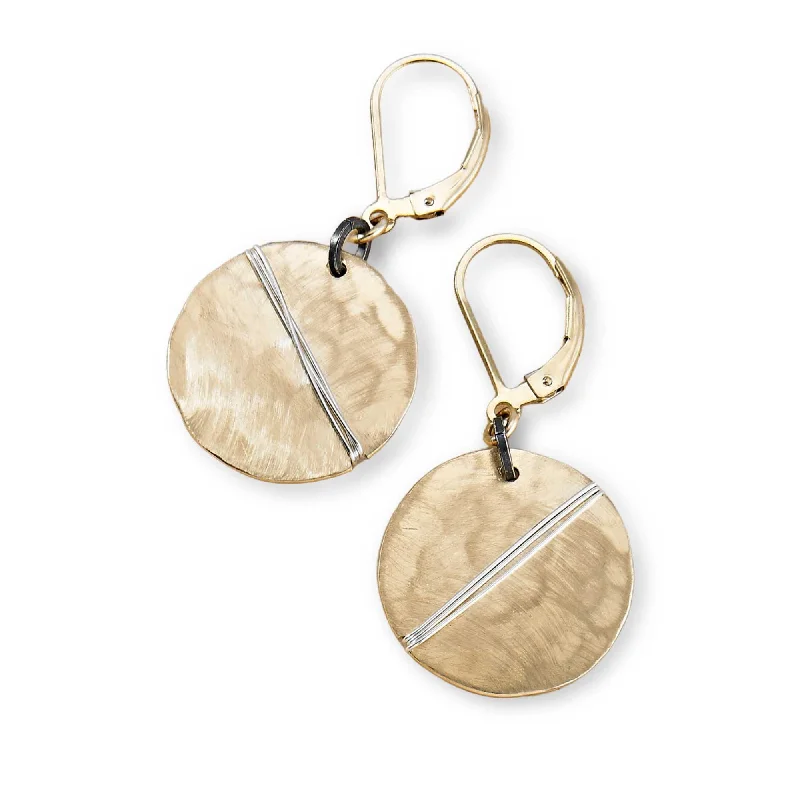 Geometric earrings for women-shield earrings