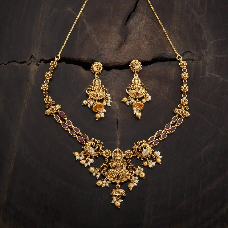 Tennis necklace for women-Antique Necklace 165429