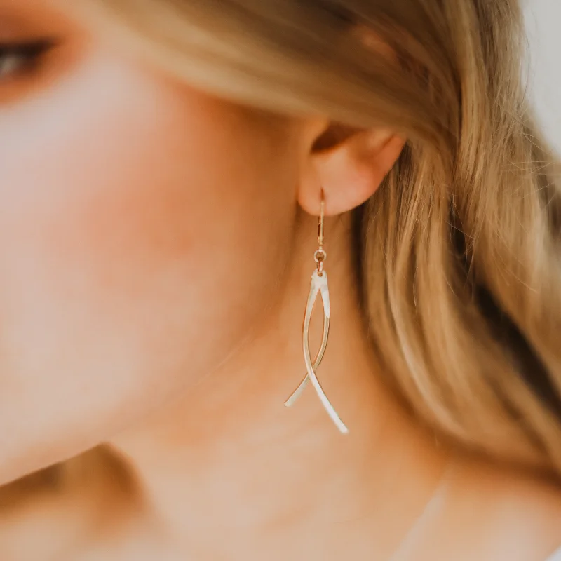 Dangle earrings for women-surf earrings