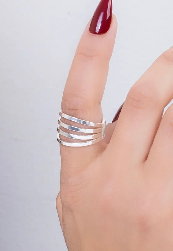 Stackable rose gold ring for women-Plain (0123) Ring