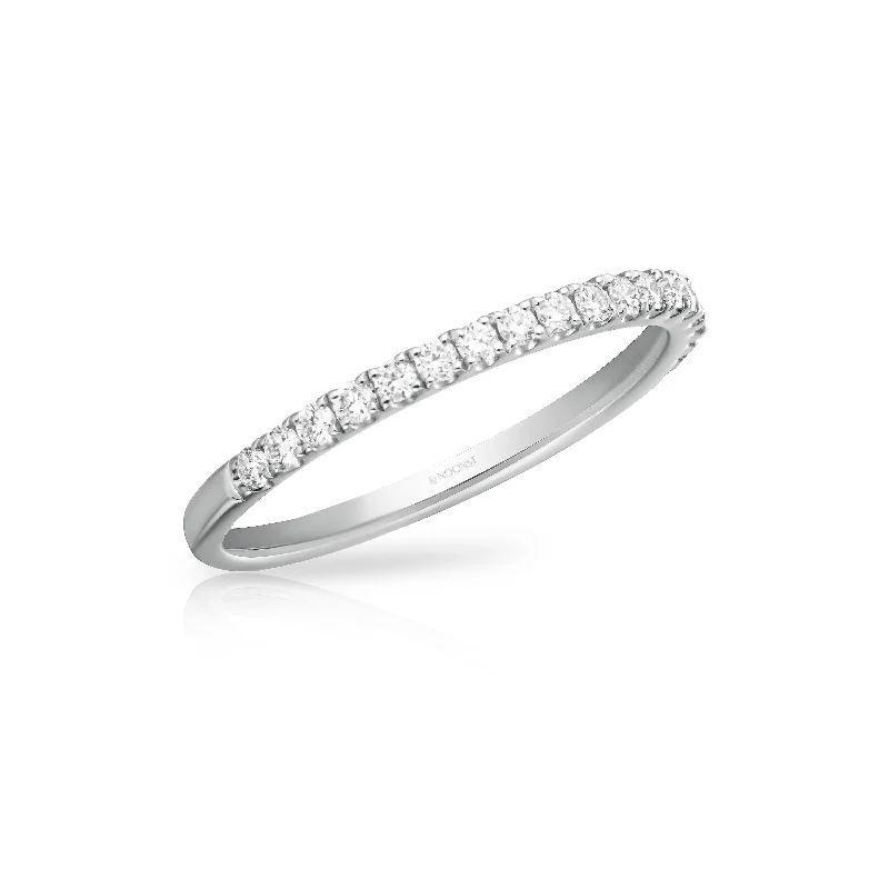 Wedding ring set for women-ETERNITY DIAMOND RING (0.2CT)