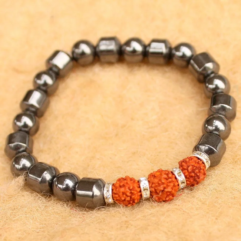 Personalized bracelet for women-Magnetic Beads Mens Bracelet