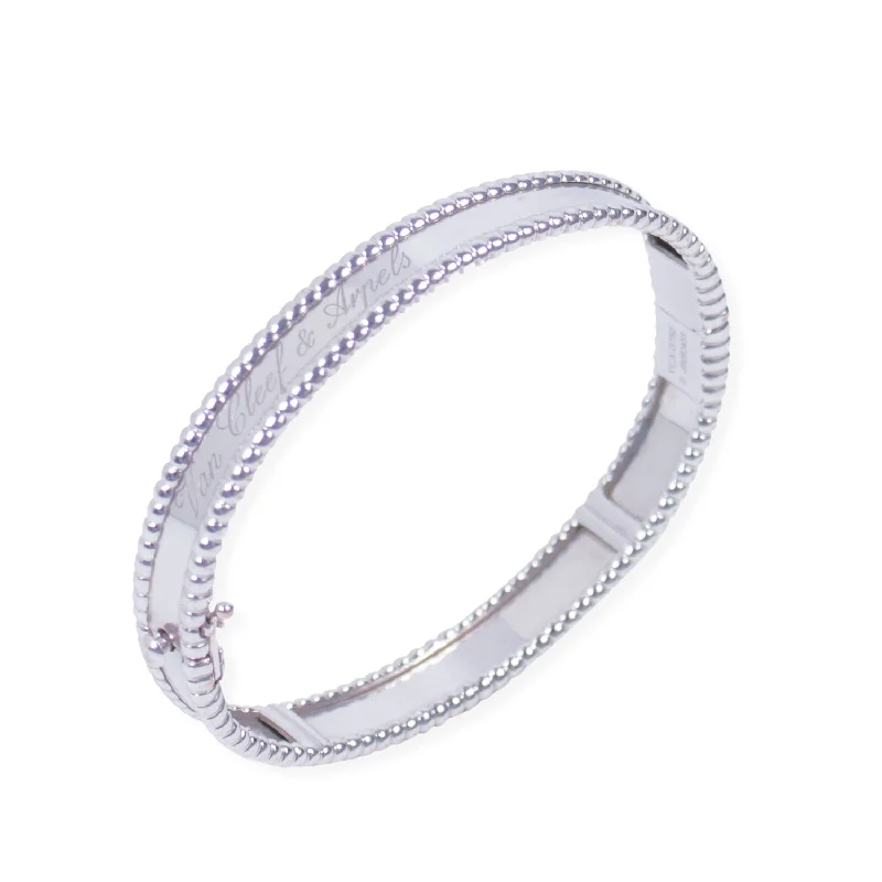 Designer bracelet for women-Van Cleef & Arpels Perlée Signature Bracelet