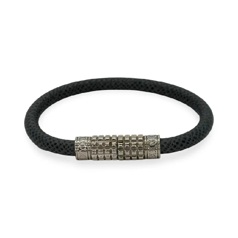 Designer bracelet for women-LOUIS VUITTON: Taiga Digit Bracelet