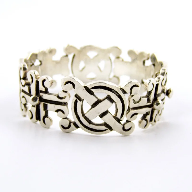 Luxury cuff bracelet for women-Vintage Taxco Bracelet